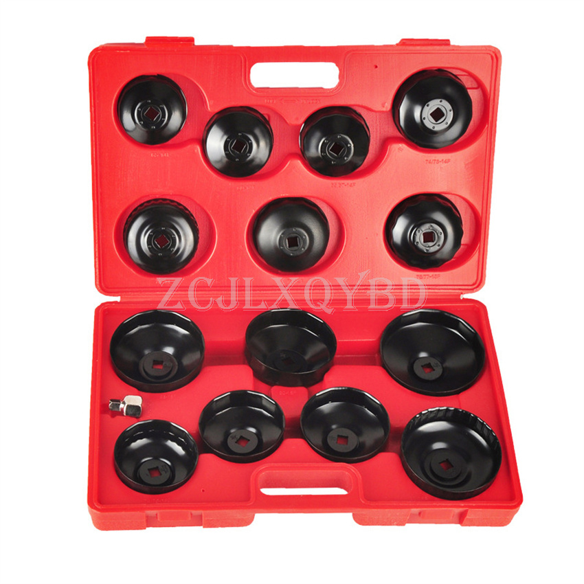 Oil Filter Wrench - 14 Pcs Universal Oil Filter Wrench