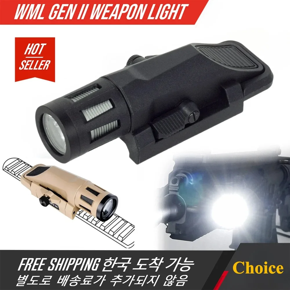Timing Light Gun - Tactical WML-G2 LED Flashlight Sight White