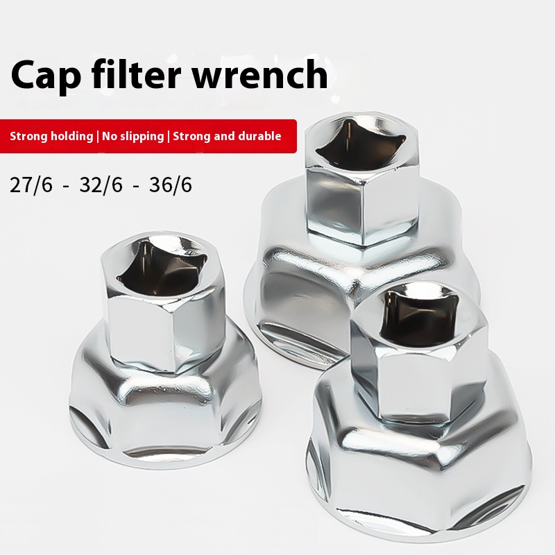 Oil Filter Wrench - 27 Mm, 32 Mm, And 36