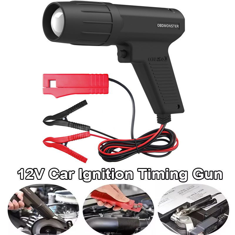 Timing Light Gun - Car Ignition Timing Gun 12V Engine