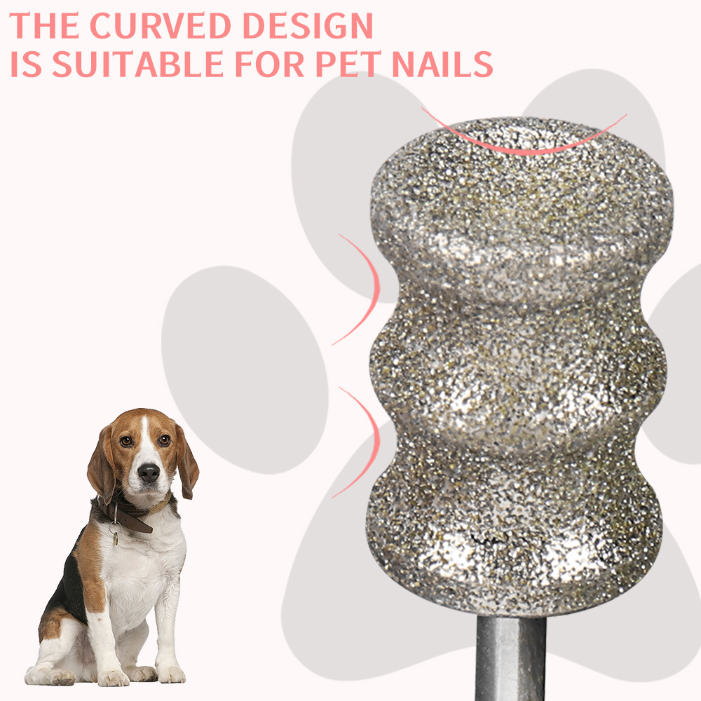 2PCS Dog Electric Nail Polishe - Orbital Polisher Da review and price