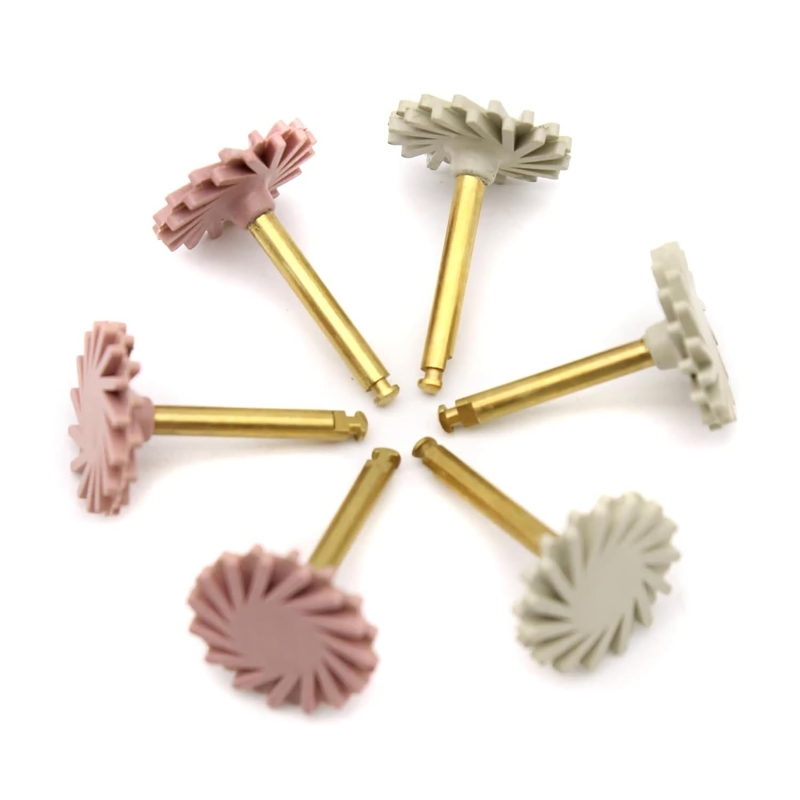 6/8Pcs Dental Rubber Polisher  - Orbital Polisher Da review and price